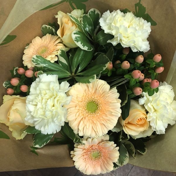 Cream and White Bouquet